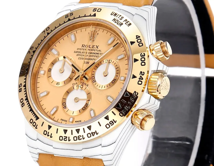 View 1 of JH Factory Clean Factory TW Rolex Daytona Carbon Fiber Watch – Brown