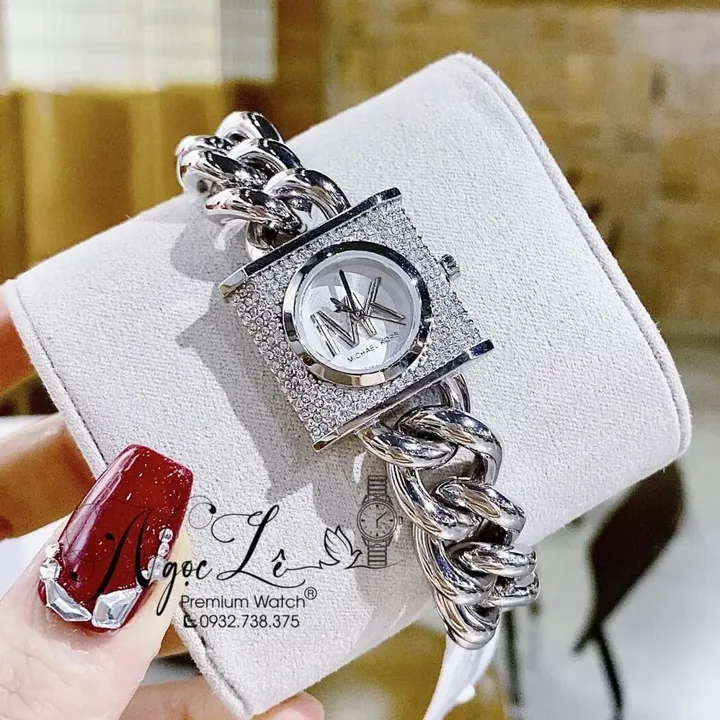 View 1 of Michael Kors Lennox crystals