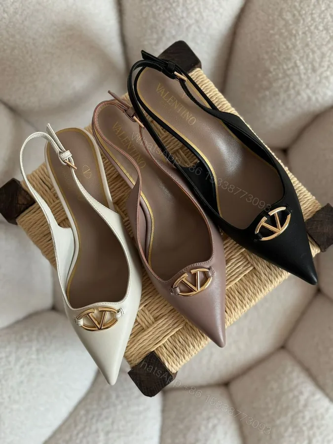 View 1 of FIRST COPY VALENTINO SLINGBACK HEELS