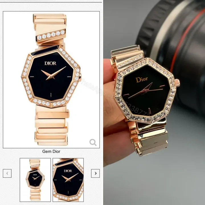 View 1 of DIOR 👉🏽 For Women Ladies watch 👉🏽 Gem DIOR