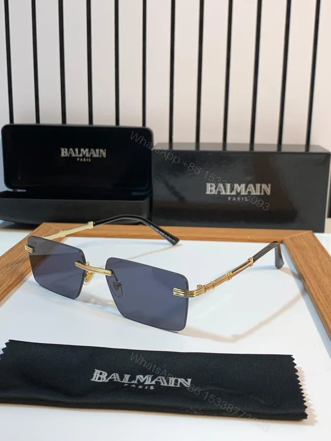 View 1 of Balmain Sunglasses Black-Grey Frame