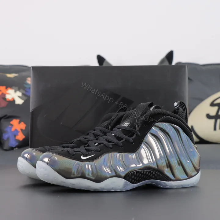 View 1 of Foamposite One “’Hologram”