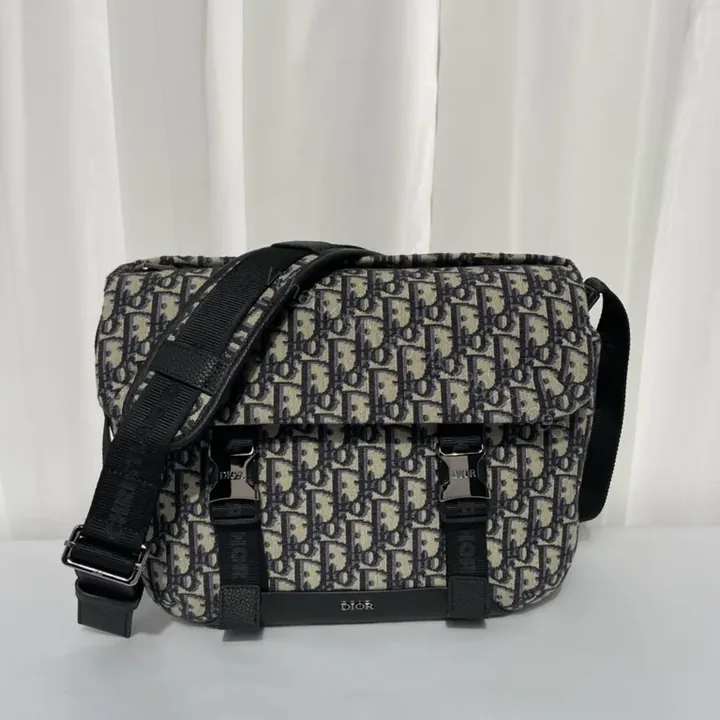 View 1 of Dior Oblique Monogram Messenger Bag: Sophisticated Crossbody