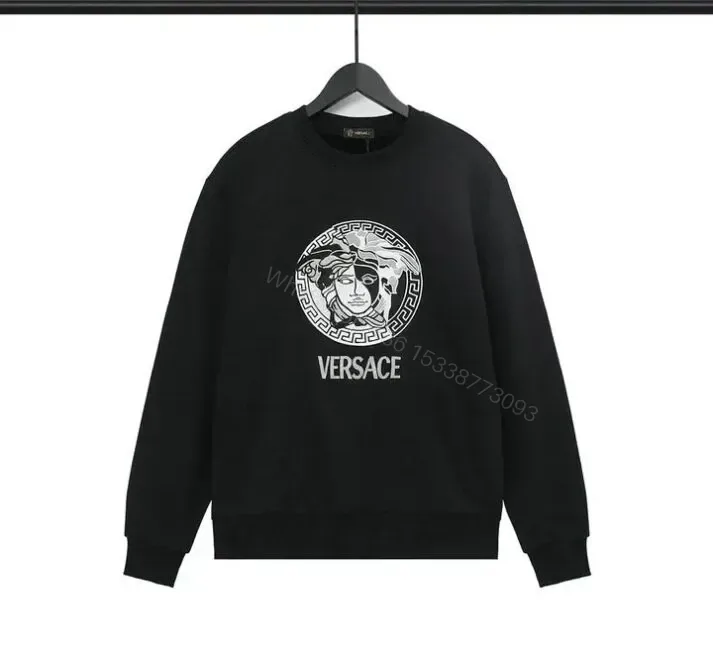 View 1 of Versace Black Long Sleeve Sweatshirt HC26854