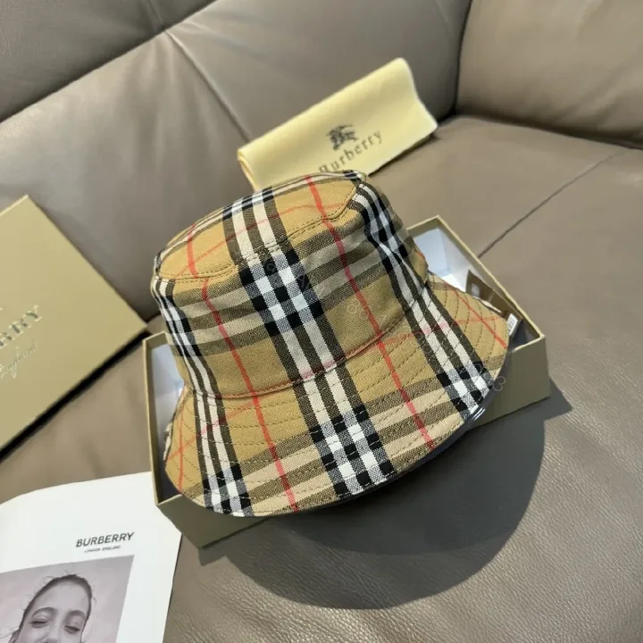 View 1 of Chic Plaid Bucket Hat — Luxe Everyday Comfort