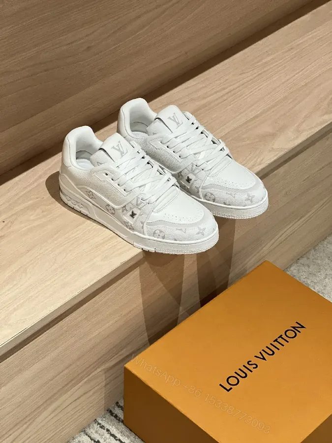View 1 of White Leather Sneaker: Minimal Luxury, All-Day Comfort