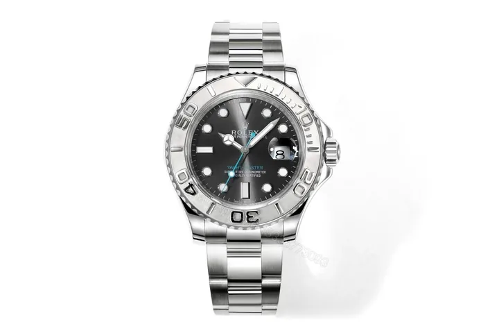 View 1 of Clean Factory Clean Factory Rolex Yacht-Master 40 Black Dial Stainless