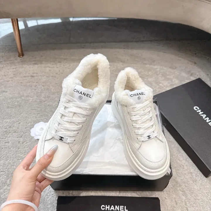 View 1 of Faux Fur Lined High-Tops: Luxe Street Couture Sneakers