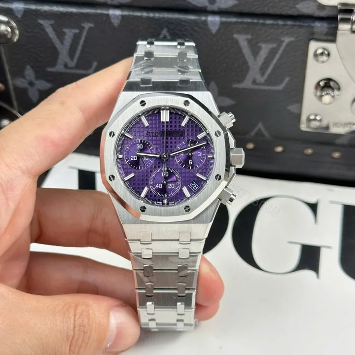 View 1 of Audemars Piguet Royal Oak 26240ST Super Clone Purple Dial