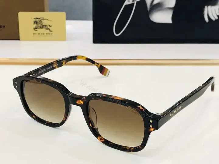 View 1 of Burberry Tortoise Sunglasses: Premium Gradient UV Sunglasses