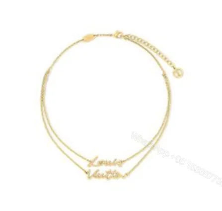 View 1 of LV Script necklace