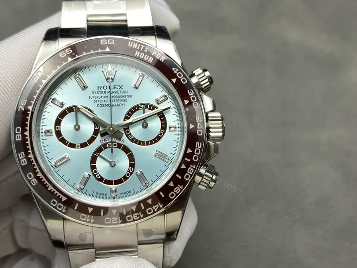 View 1 of Rolex Cosmograph Daytona VSF Platinum Cerachrom Ice Blue Dial Oyster Bracelet 40mm 126506-0001
