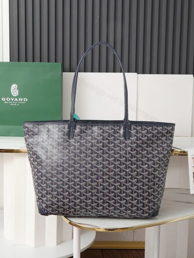 View 1 of Goyard Artois PM in Navy Blue