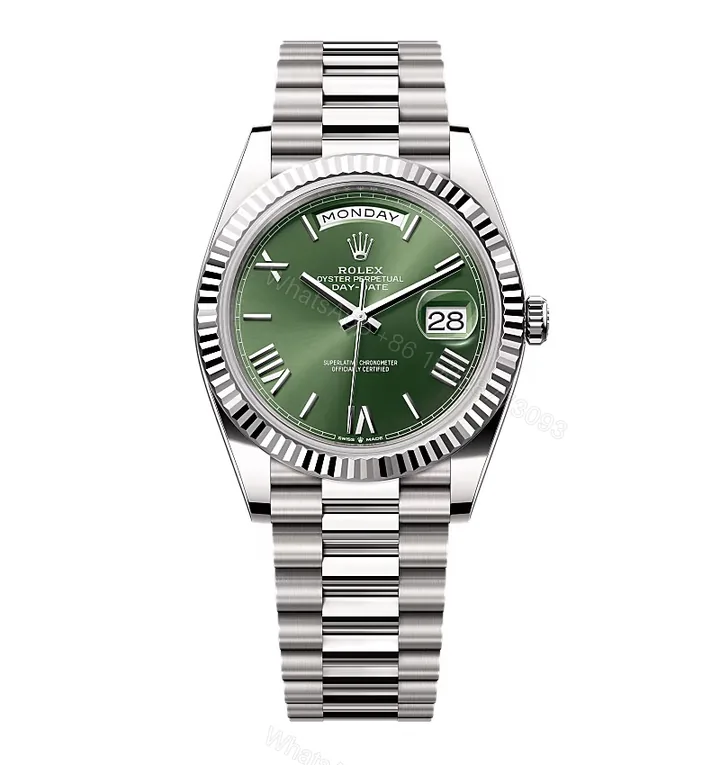 View 1 of Superclone Rolex Day-Date Olive Green Dial 228239-0033 40 mm