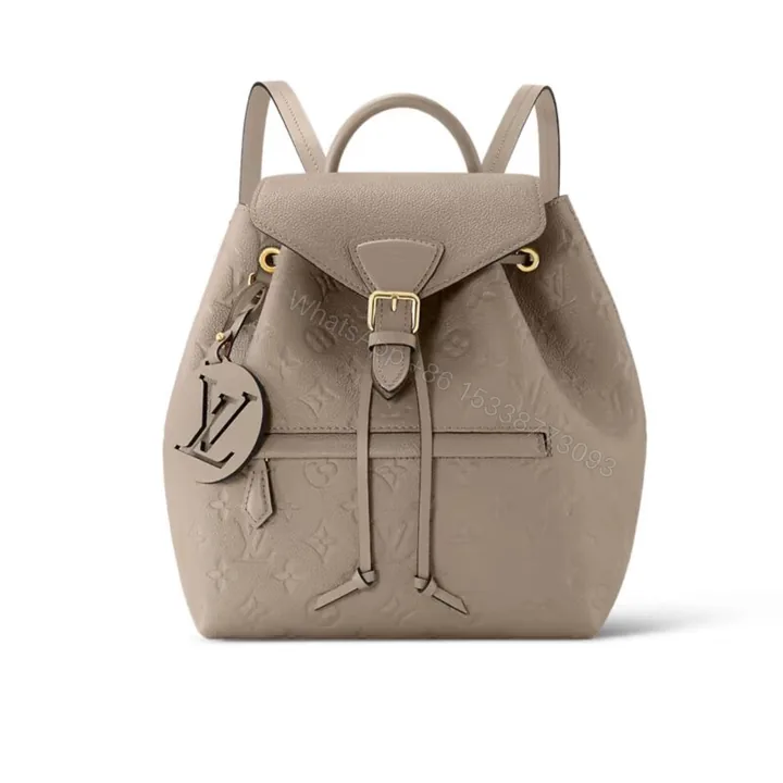 View 1 of Louis Vuitton Montsouris Backpack Empreinte Turtledove 32Cm M45410
