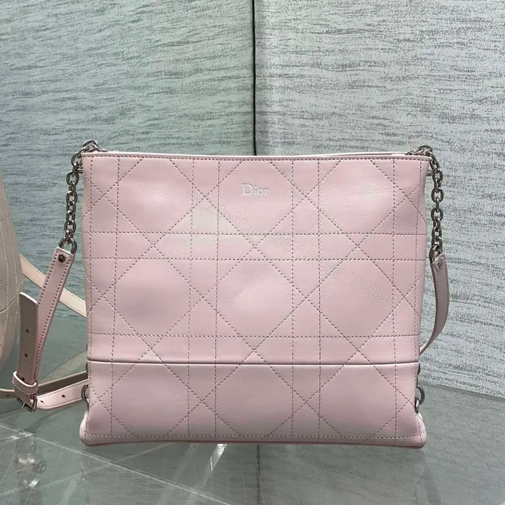 View 1 of Dior Trianon Bag in Pink Gold Hardware