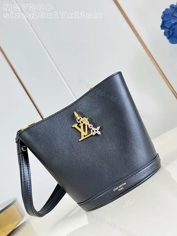 View 1 of Compact Leather Bucket Bag: Subtle Luxury, Everyday Chic