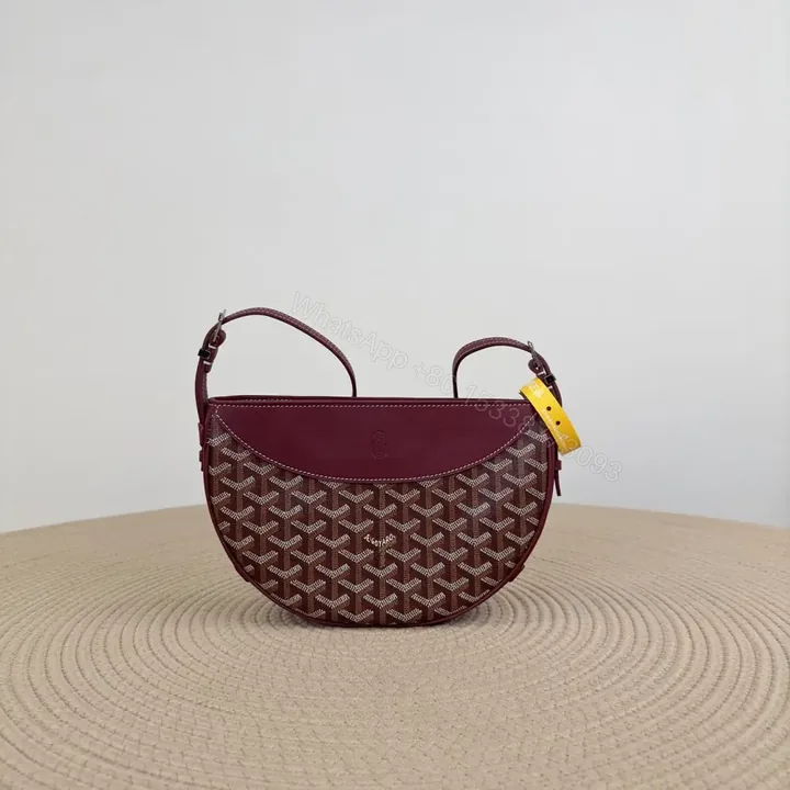 View 1 of 高仿Goyard*33CL33P單肩半月包紅色免檢版