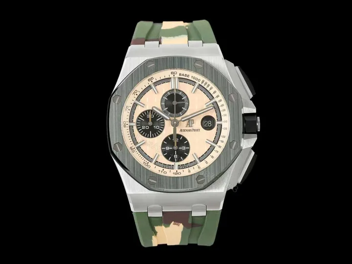 View 1 of APJ Royal Oak Offshore 26400 Ceramic Chronograph Mechanical Watch APJ-ROO-26400-CERAMIC-CHRONO