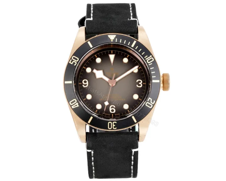 View 1 of Tudor Black Bay Bronze Replica 43MM DF4 Vintage Bronze Style RG-TUDOR-BB-BRONZE-DF4-43