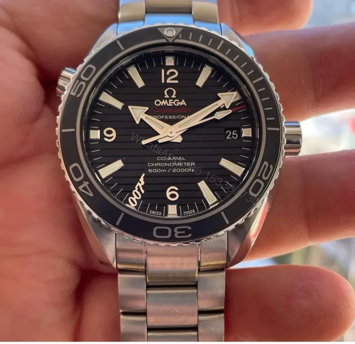 View 1 of Omega Planet Ocean 007 43mm Automatic Black Dial