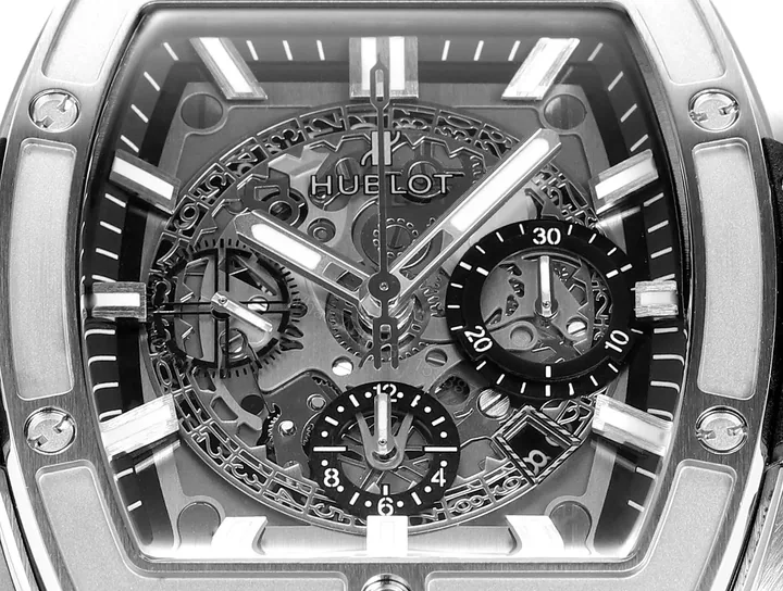 View 1 of GS Factory Hublot Spirit Big Bang Silver Chronograph Watch