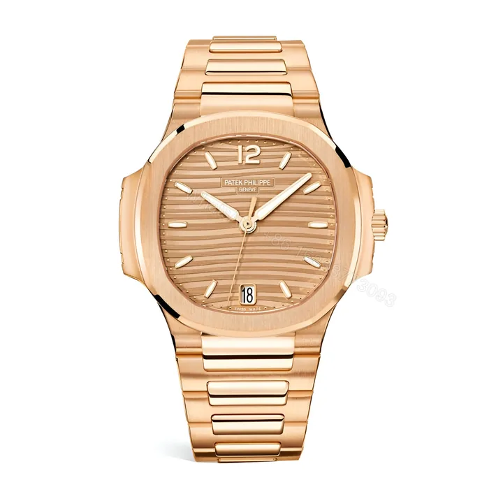 View 1 of Patek Philippe Nautilus Ladies Rose Replica