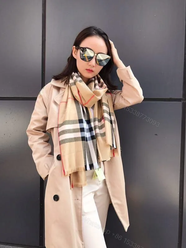 View 1 of FIRST COPY BURBERRY SEMI WINTER STOLES
