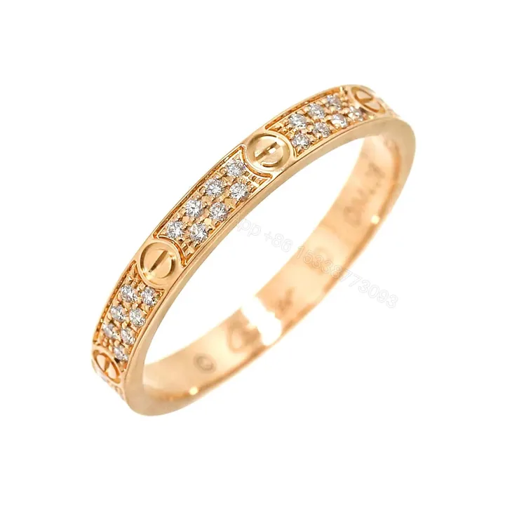 View 1 of Cartier Small Model Love Ring Diamonds
