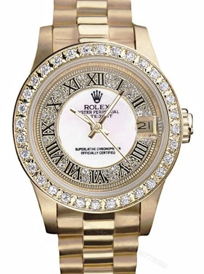 View 1 of Replica Rolex Datejust White Dial RL41 28 mm