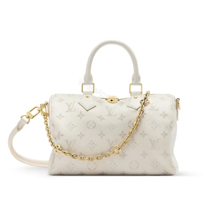 View 1 of Louis Vuitton Speedy Bandoulière 25 Cream 25Cm M26690