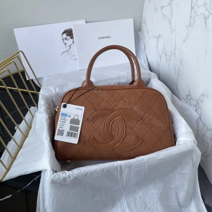 View 1 of Quilted Leather Handbag: Signature Logo, Everyday Luxe