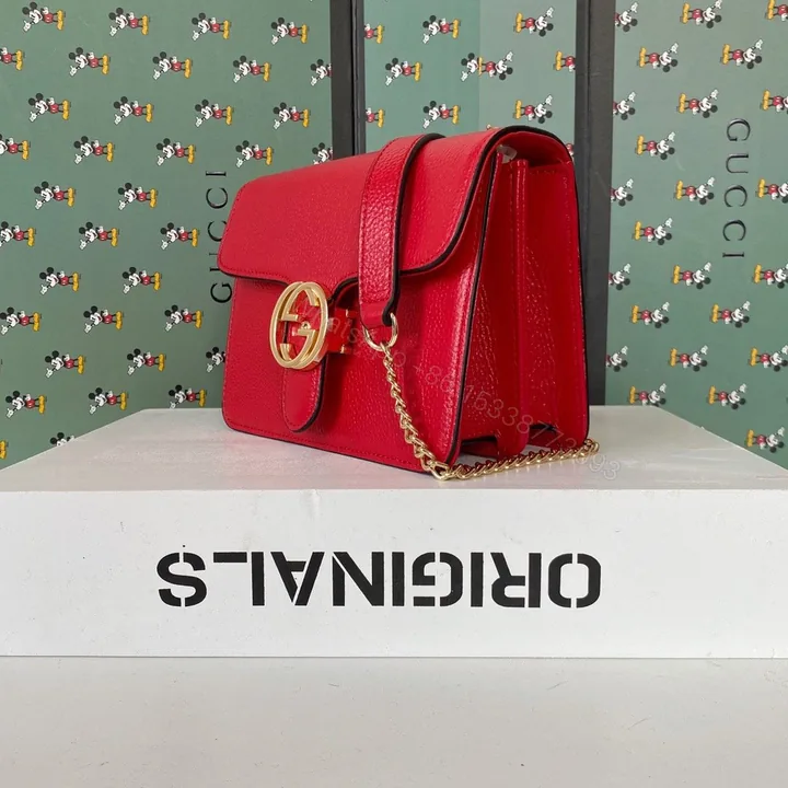 View 1 of Gucci Interlocking Chain Crossbody