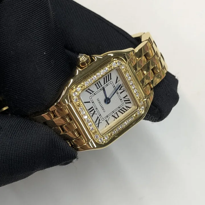 View 1 of Cartier Panthere De Cartier Watch Small Model Yellow Gold 22*30MM