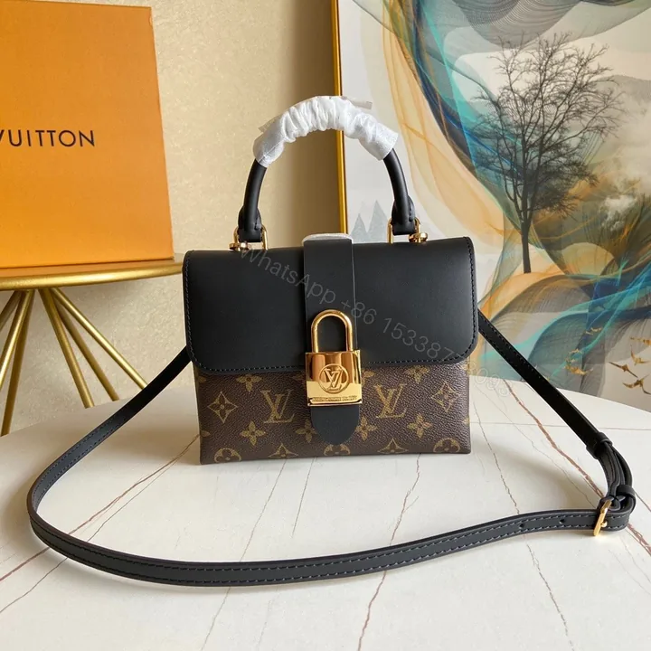 View 1 of Louis Vuitton Monogram Locky BB Crossbody with Noir