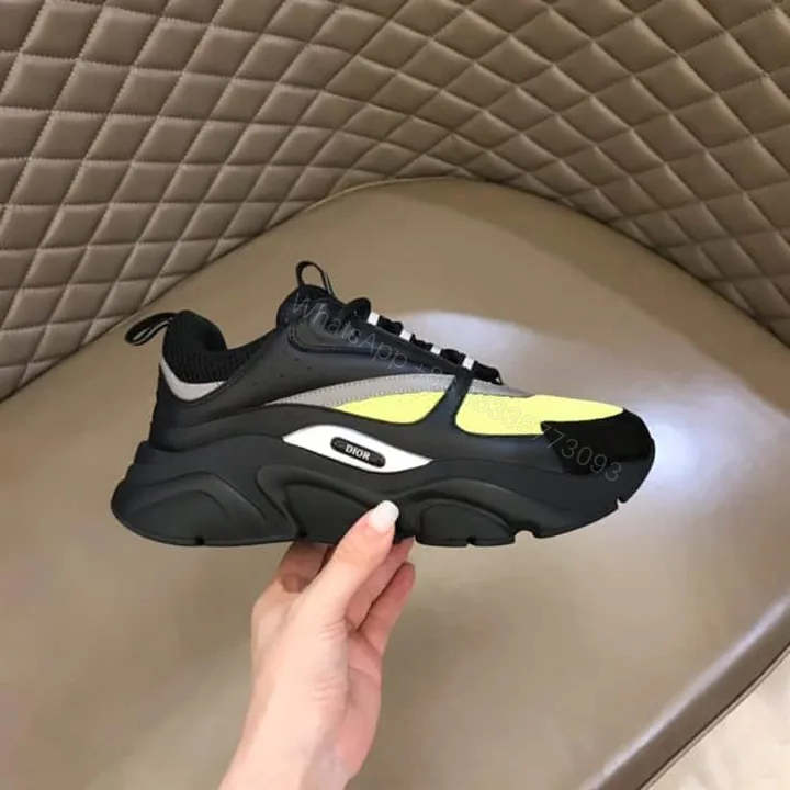View 1 of B22 SNEAKER TECHNICAL MESH WITH AND CALFSKIN – CD100