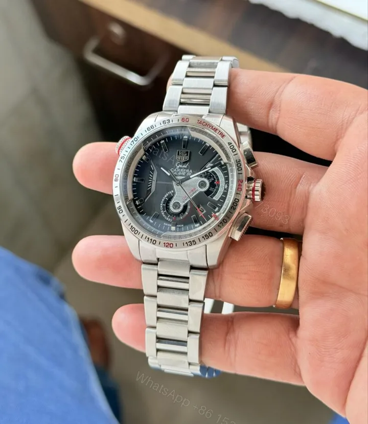 View 1 of Tag Heuer Carrera Calibre 36 Black Dial 42mm Quartz