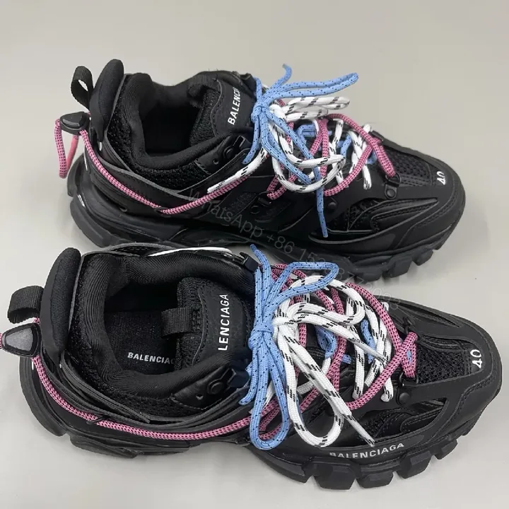 View 1 of Bold Textured Sneakers: Multi-Tone Luxury Streetwear Sneaker