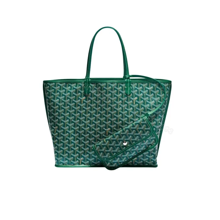 View 1 of GOYARD ANJOU PM BAG GREEN 45CM ANJOUSPMLCG09TY09P