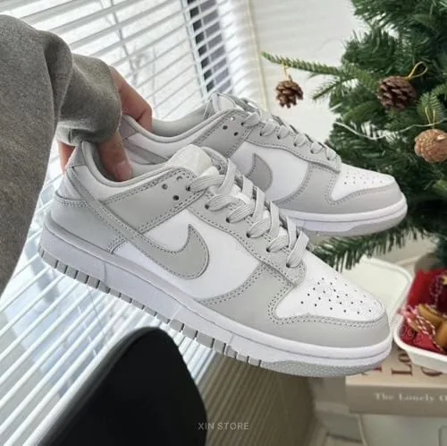 View 1 of Nike SB Dunk Low Fog Grey First Copy Shoes | COD India