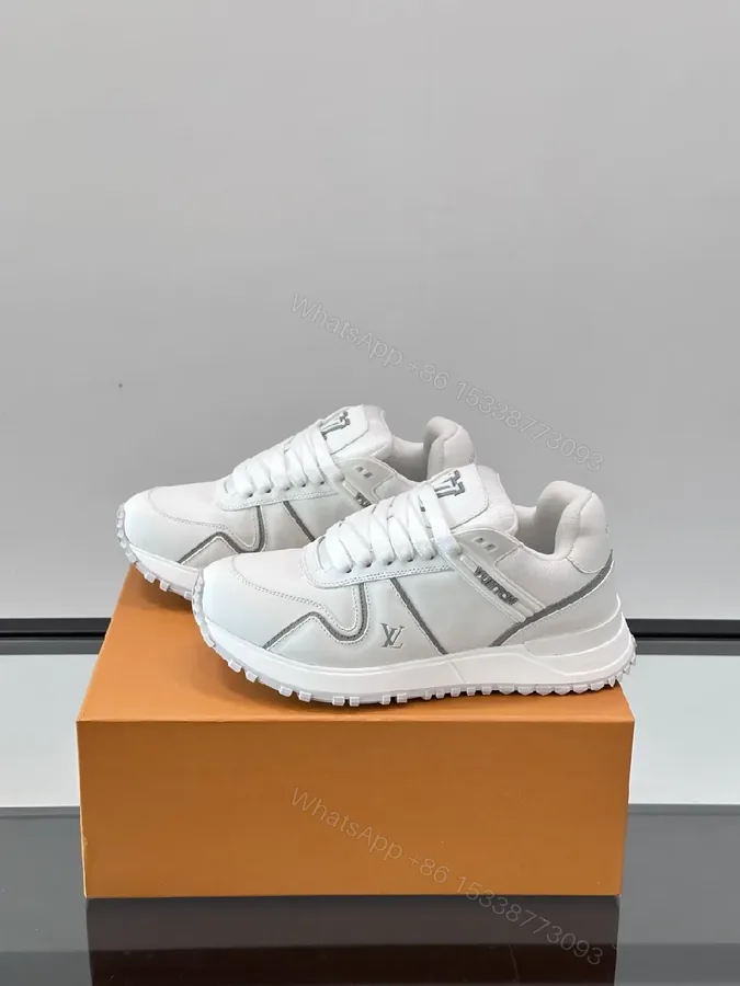 View 1 of White Leather Luxe Sneaker | Premium Comfort, Subtle Logo, All-Day Wear