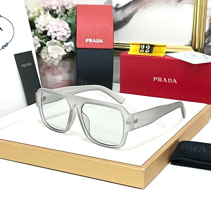 View 1 of Prada Wayfarer Unisex Sunglass Black
