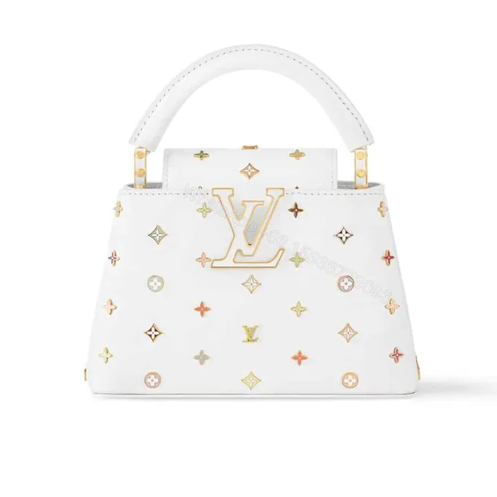 View 1 of Louis Vuitton X Murakami Capucines Mini Multicolored 27Cm M14165