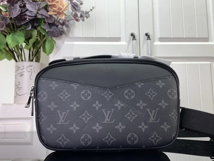 View 1 of Monogram Crossbody: Chic, Compact, All-Day Versatile Bag