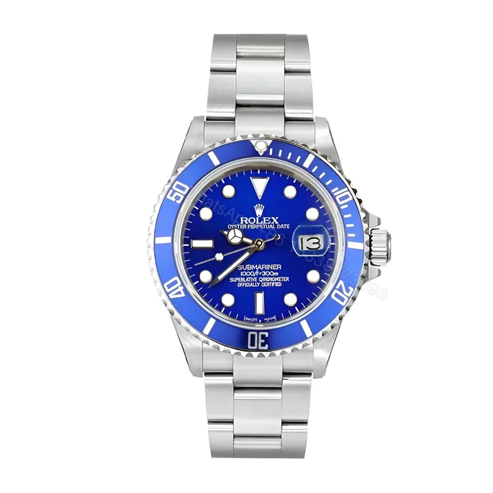 View 1 of Rolex Submariner 116619 Blue Dial Replica