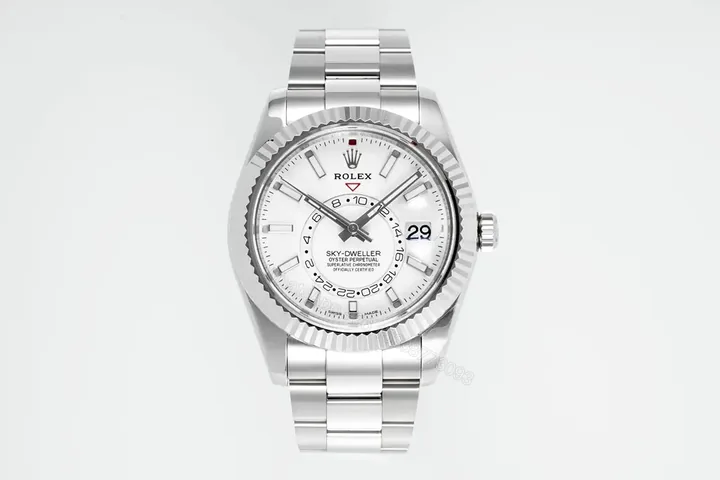 View 1 of Rolex Sky Dweller 326934-0001 42mm White Dial Watch 326934-0001