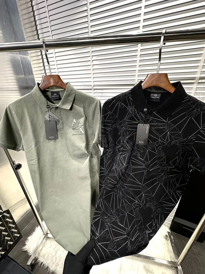 View 1 of First Copy ARMANI Very Premium Cotton Lycra Polo Collection
