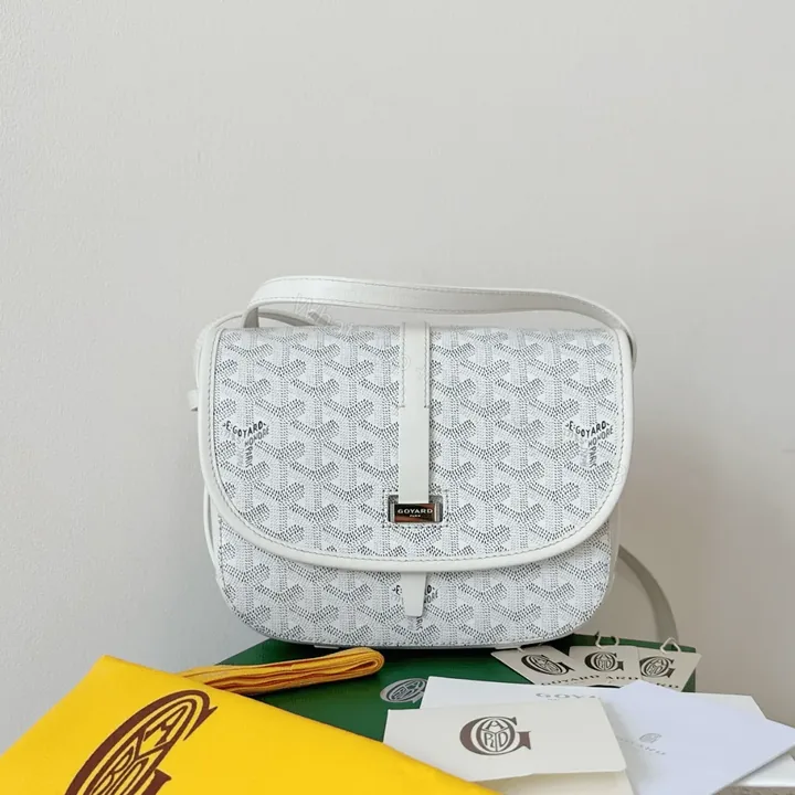 View 1 of Goyard White Handbag Crossbody Women’s 22x16x7cm
