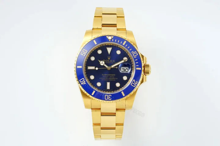 View 1 of Rolex Submariner Date Yellow Gold Blue 116618LB-0003