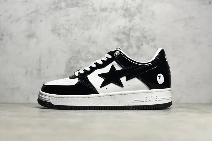 View 1 of A BATHING APE BAPE STA LOW BLACK Reps